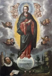 Inmaculada con Miguel del Cid